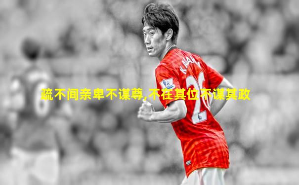 疏不间亲卑不谋尊,不在其位不谋其政