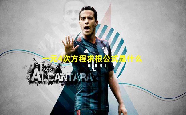 一元4次方程求根公式是什么