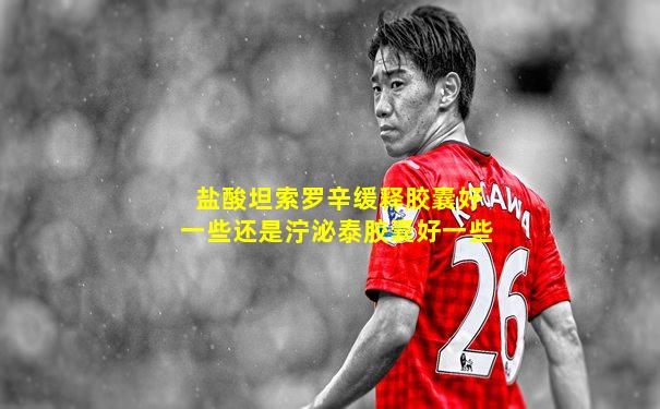 盐酸坦索罗辛缓释胶囊好一些还是泞泌泰胶囊好一些